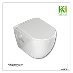 Show details for RONDO wall mounted wc pan Picture of RONDO wall mounted wc pan